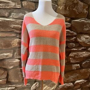 NWT la miel lightweight spring sweater, size M/L cute twist back